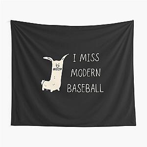 I Miss Modern Baseball Funny Dog Tapestry