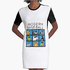 Modern Baseball - Animal Bunch Essential  Graphic T-Shirt Dress