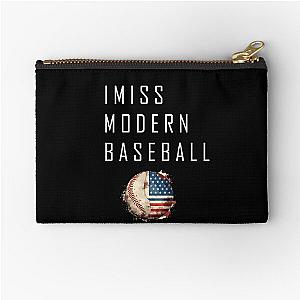 I Miss Modern Baseball Zipper Pouch