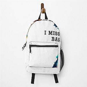 I miss modern baseball t-shirt Backpack