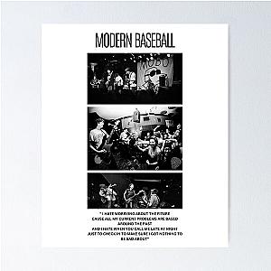 Modern Baseball Classic Vintage Poster