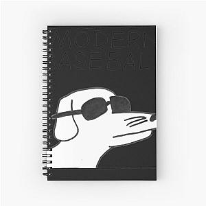 modern baseball Classic  Spiral Notebook