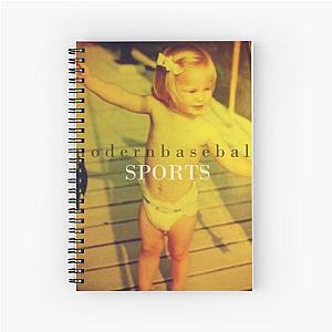 Modern Baseball Sports Spiral Notebook