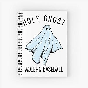 Holy Ghost Modern Baseball Spiral Notebook