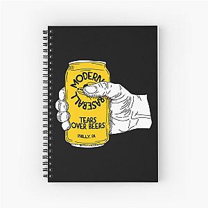 Modern Baseball Tears Over Beers Spiral Notebook