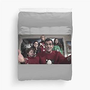 Modern Family Christmas    Duvet Cover