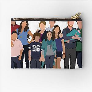 Modern Family Cast Zipper Pouch