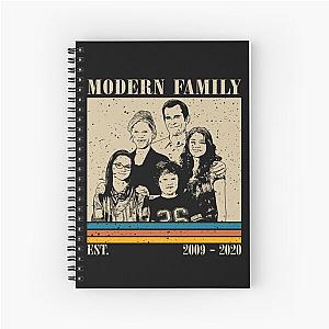 Retro Modern Family Series Spiral Notebook