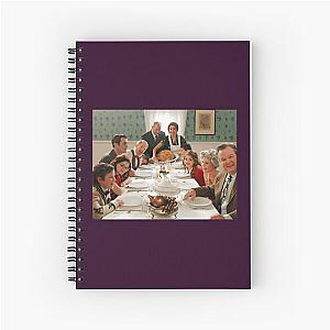 Modern family thanksgiving  	 	 Spiral Notebook