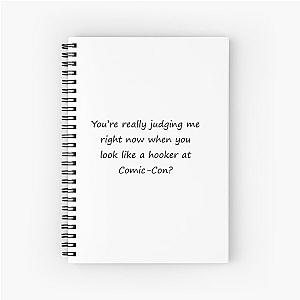 Modern Family Alex quote Spiral Notebook