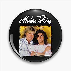 Retro Modern Talking Music Tribute Design Pin