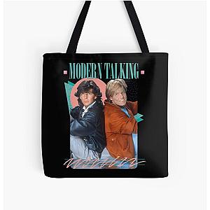 Modern Talking  80s Fan Design All Over Print Tote Bag