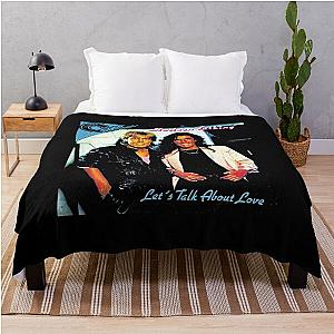 Vintage Awesome Gift Modern Talking in Concert Throw Blanket