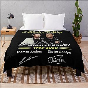 Vintage Modern Talking Anniversary Gift Throw Blanket