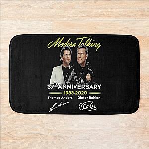 Vintage Modern Talking Anniversary Gift Bath Mat