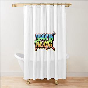 Modern Talking retro Shower Curtain