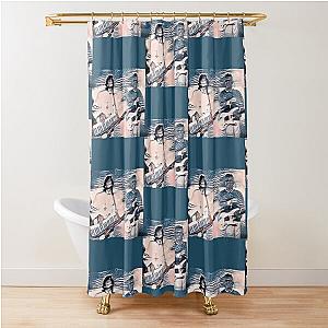 Modern Talking Shower Curtain