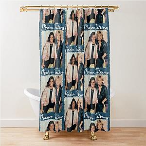 Modern Talking Classic Shower Curtain