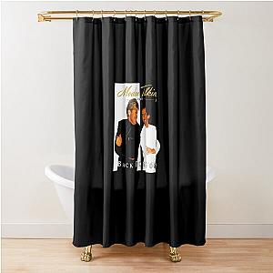 Retro Love Modern Talking Music Shower Curtain