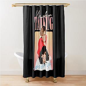 Modern Talking Shower Curtain