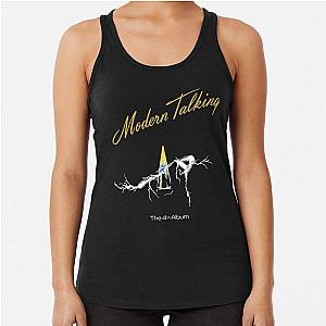 Modern Talking Black Essential Racerback Tank Top
