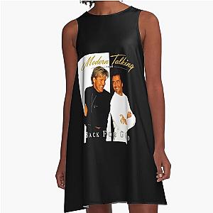 Retro Love Modern Talking Music A-Line Dress