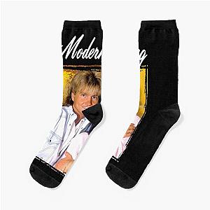 Retro Modern Talking Music Tribute Design Socks