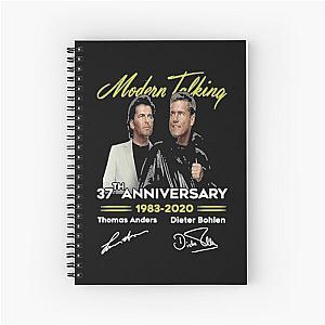 Vintage Modern Talking Anniversary Gift Spiral Notebook