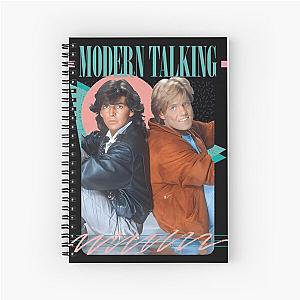 Modern Talking  80s Fan Design Spiral Notebook