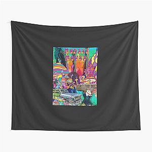 Modest Mouse Psychedelic Design Tapestry