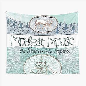 Modest Mouse Illustration Poster Art Tapestry