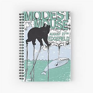 Modest Mouse Bear Edge Field Spiral Notebook