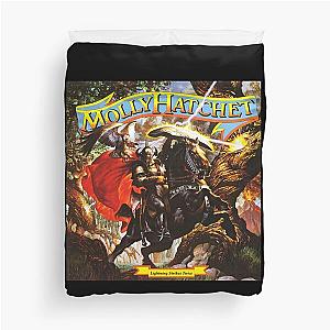 molly hatchet lightning strikes 2021 kakakatin  Duvet Cover