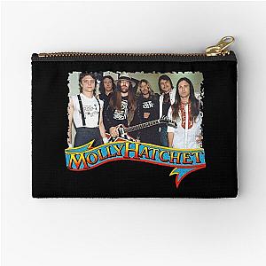 molly hatchet molly blue shirt Zipper Pouch