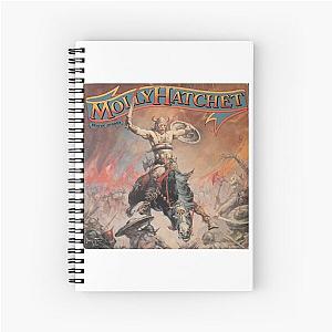 Molly Hatchet Album Photograph Spiral Notebook