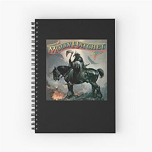 Band Music Molly Hatchet Lightweight Hoodie Spiral Notebook