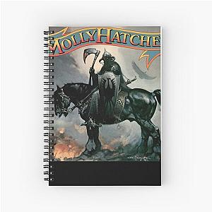 Band Music Molly Hatchet Classic Spiral Notebook