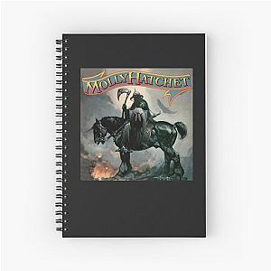 Band Music Molly Hatchet Lightweight Hoodie Spiral Notebook