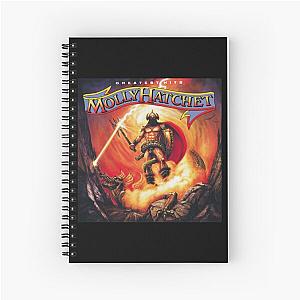 Molly Hatchet Greatest Hits Classic T-Shirt Spiral Notebook