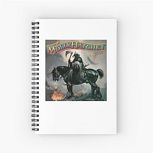 Band Music Molly Hatchet Spiral Notebook