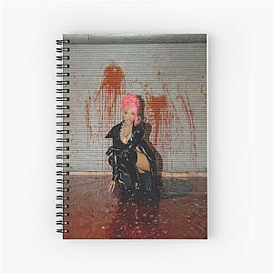 Monaleo bloody photo Spiral Notebook