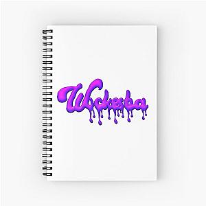 Moneybagg Yo Merch Wockesha Purble Spiral Notebook