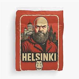 Helsinki - Money Heist Fanart Duvet Cover