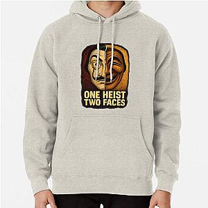 Dali Mask vs Hahoe Yangban Money Heist Korea Fanart Pullover Hoodie