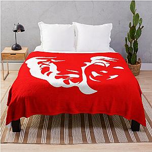 Money Heist White Mask Throw Blanket