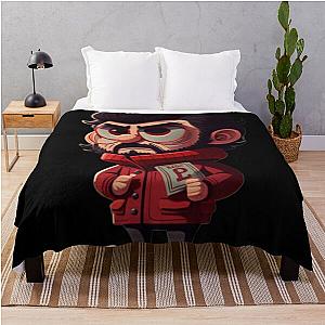 Money Heist Character Throw Blanket