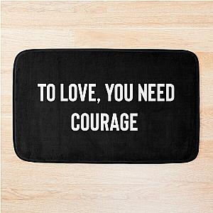 Money Heist Quote Bath Mat