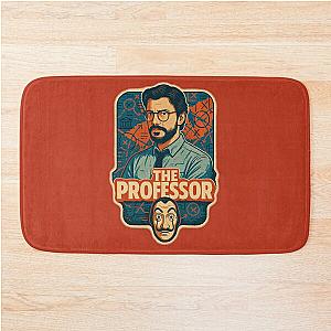 The Professor - Money Heist Fan Art Bath Mat