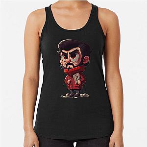 Money Heist Character Racer Back Tank Top