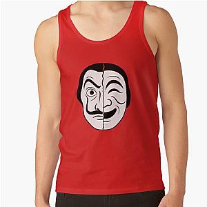 Dali Mask vs Hahoe Yangban Money Heist Korea Fanart Tank Top